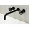 Kingston Brass KS8050RX Wall Mount Tub Faucet, Matte Black KS8050RX - alternate 2
